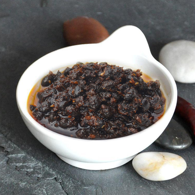 香辣豆豉辣酱拌饭麻辣火锅蘸料蘸酱烤肉酱料酱类调料