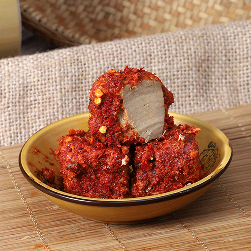 重庆麻辣豆腐乳豆腐210g两瓶秀山特产农家传统豆腐乳