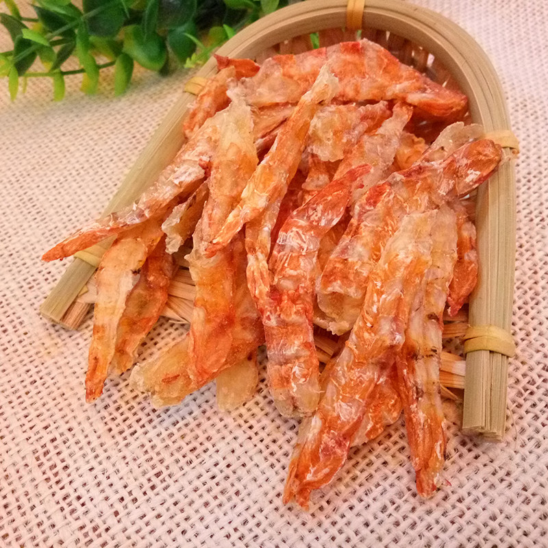 两件包邮 阳江闸坡虾条干海米大虾米干虾仁干 渔民自晒健康无添加_4