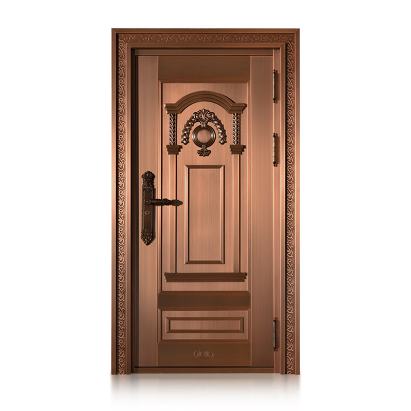 防盗门春满九州不锈钢门钢铜门进户门单门智能厂家进户门