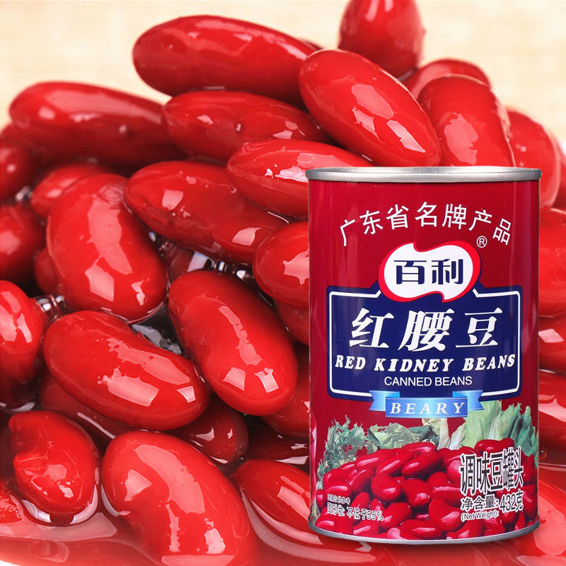百利味林红腰410g罐即芸豆西点冰沙馅料沙拉其它