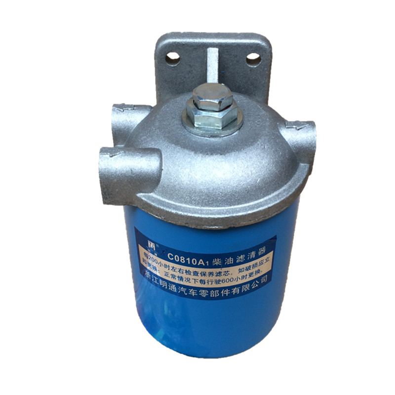 上柴6135柴油滤清器总成 c0810a 通柴贵柴135系发动机柴油过滤器