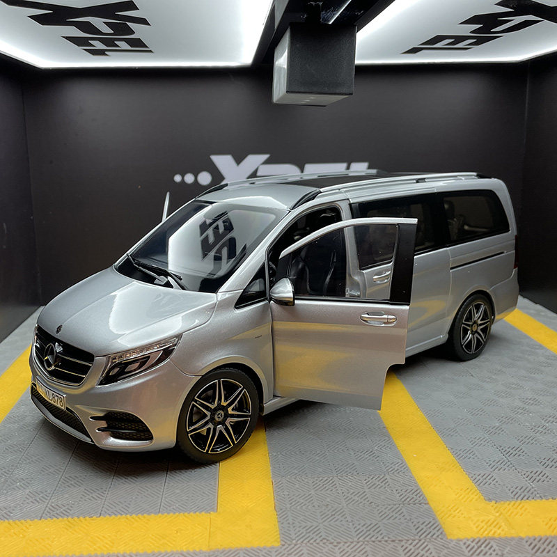 norev诺威尔奔驰唯雅诺vclassamg商务车mpv汽车模型合金车