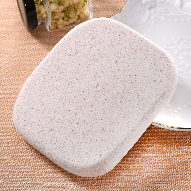 简应果壳保湿按摩洗脸加厚海绵粉扑柔软亲肤面扑