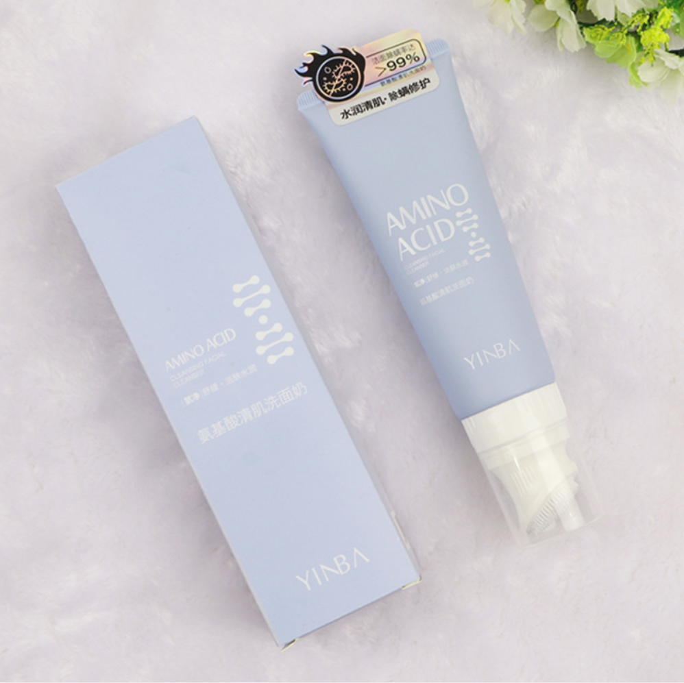 茵芭氨基酸泡沫洗面奶清洁毛孔保湿补水深层洁面洁面