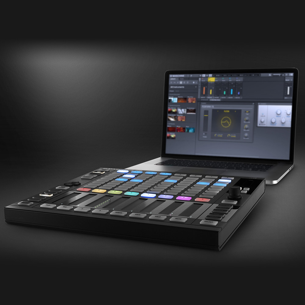【叉烧网】ni maschine jam dj打击垫鼓机电音midi控制器效果器
