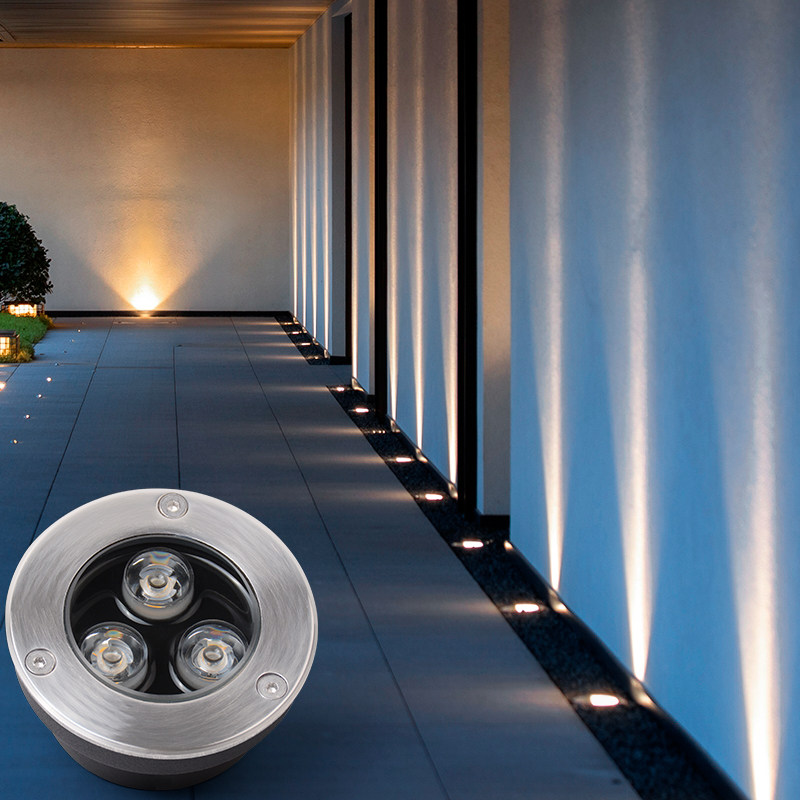 地埋超薄led户外防水埋地射灯草坪灯广场墙角其它灯具灯饰