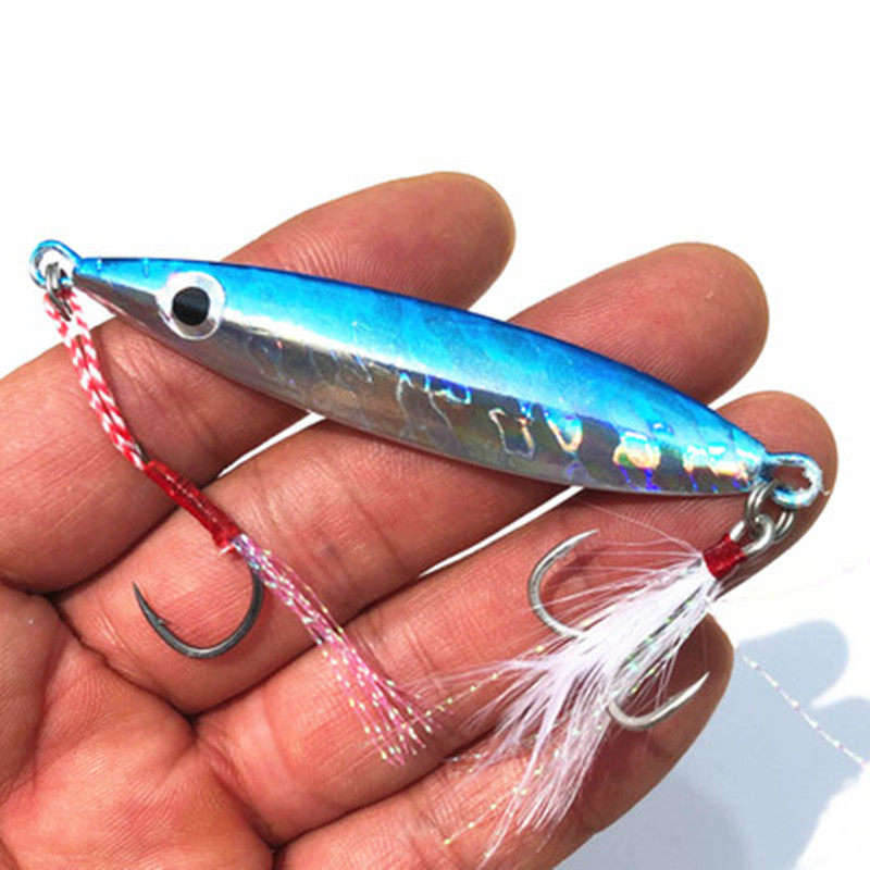 20g马鲛鲅假饵海钓远投鱼饵金属饵船铁板慢摇活饵