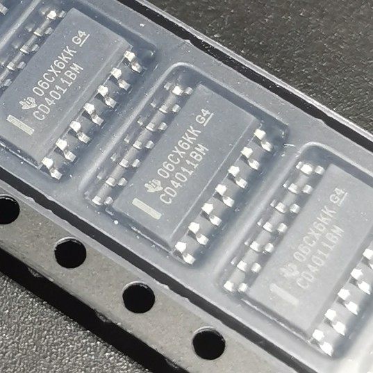进口原装cd4011bm96soic14cmos四路输入与非门贴片逻辑芯片