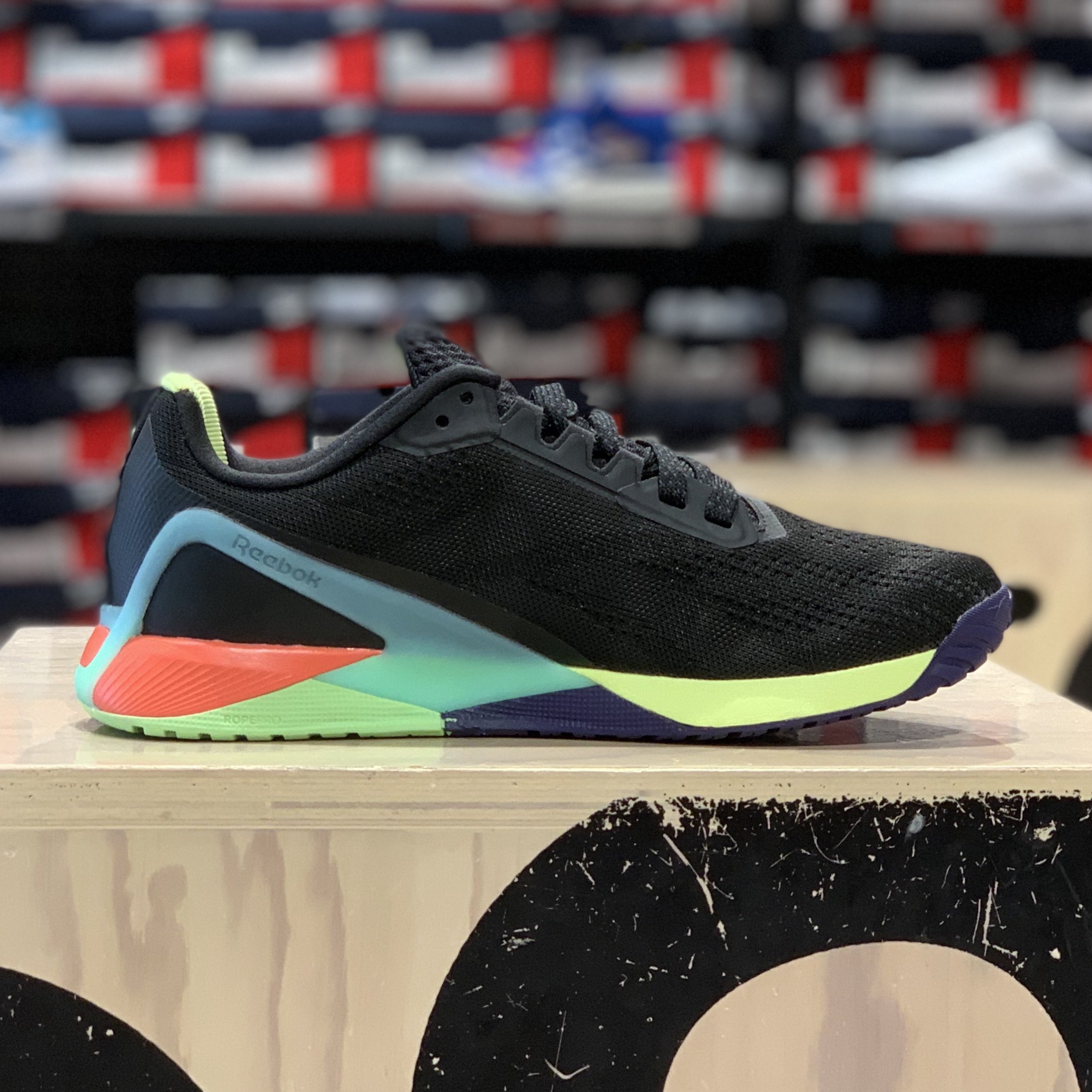 锐步reeboknanox1男子深蹲硬拉crossfit综合训练综合训练鞋