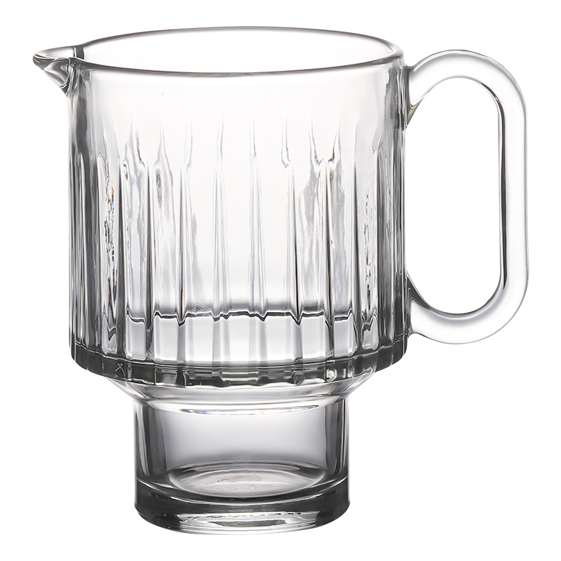 玻璃茶杯果汁柠檬果柠檬大容量超大餐厅奶茶水杯玻璃杯