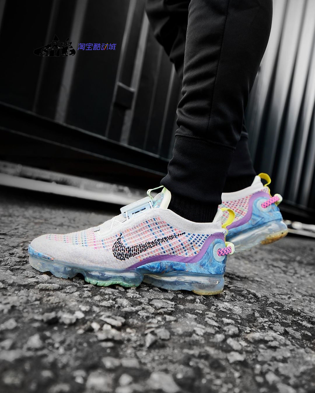 nikeairvapormax2020彩虹编织环保vp大气垫跑步鞋cj6740001