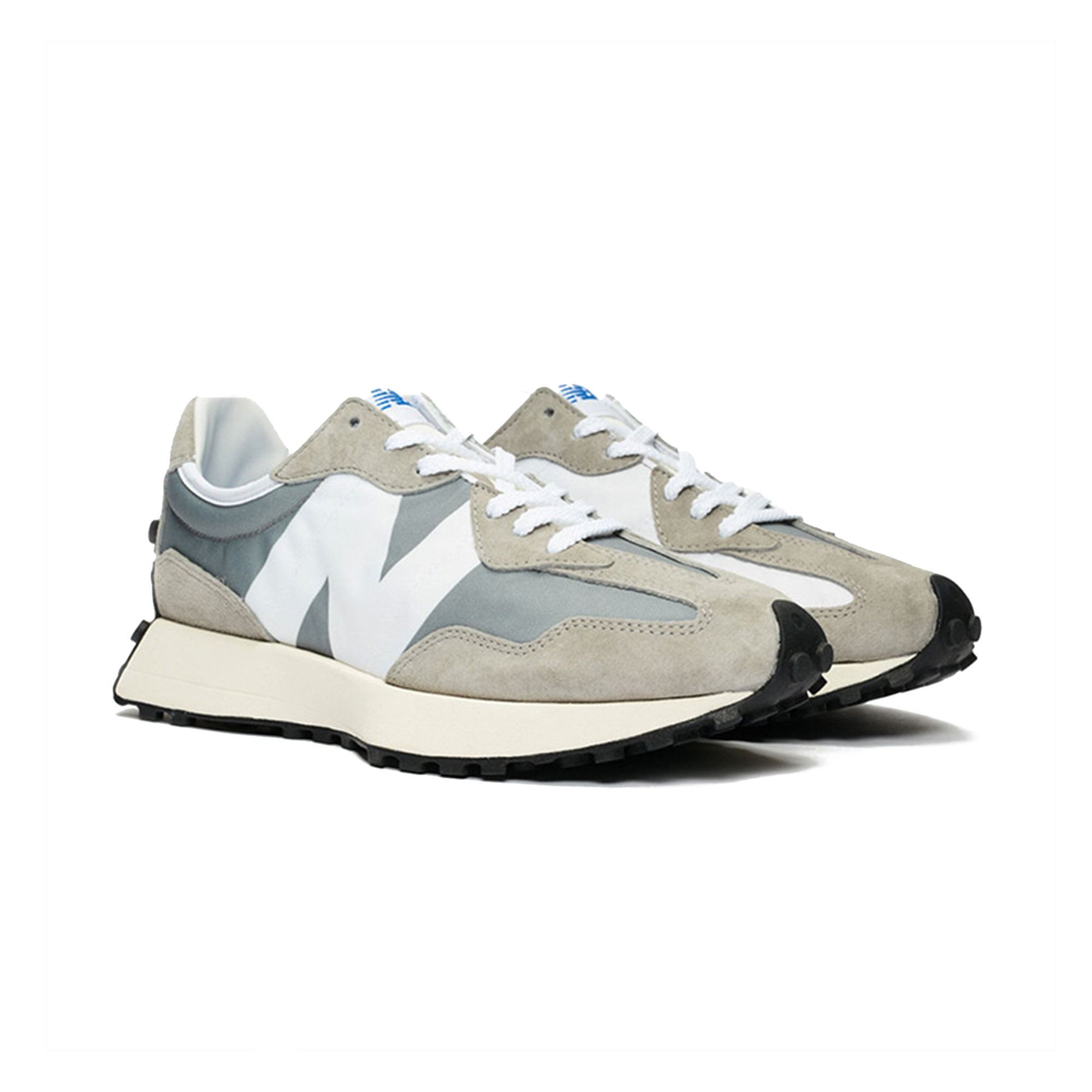 new balance nb327系列 元祖灰 绿 复古运动休闲慢跑鞋 ms327lab