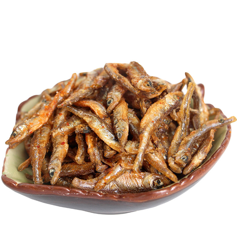 2袋包邮千岛湖特产千岛渔娘小贡鱼干80g食鱼即食鱼零食