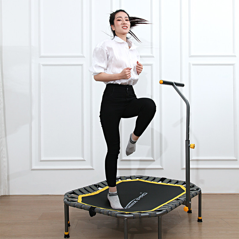 蹦床洛佰长方形弹力带蹦家用儿童跳床折叠室内跳跳床