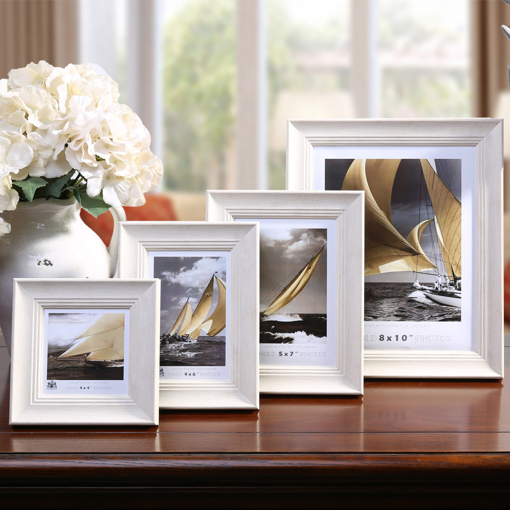 复古美式打印冲印摆台相框八寸老照片挂墙像框相框