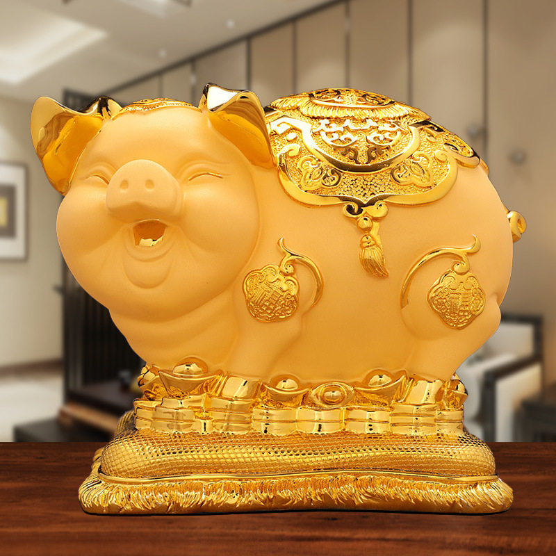 大号猪猪金猪存钱储钱罐成人储蓄罐特招招财猪年其他特色工艺品