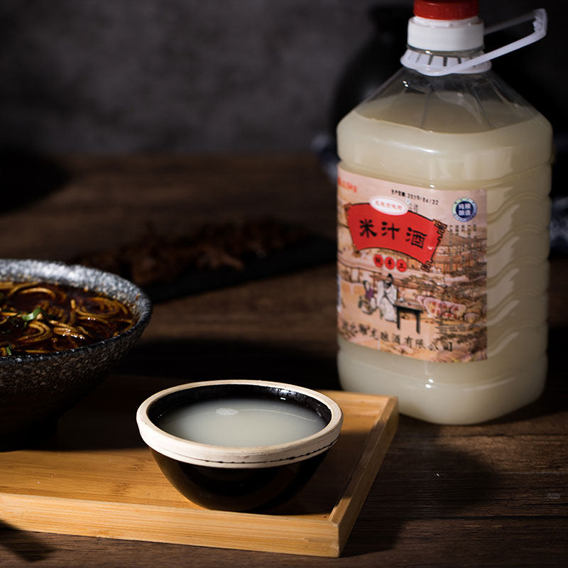 米酒湖北襄阳特产白鲜黄酒襄樊手工米汁酒老其他食品