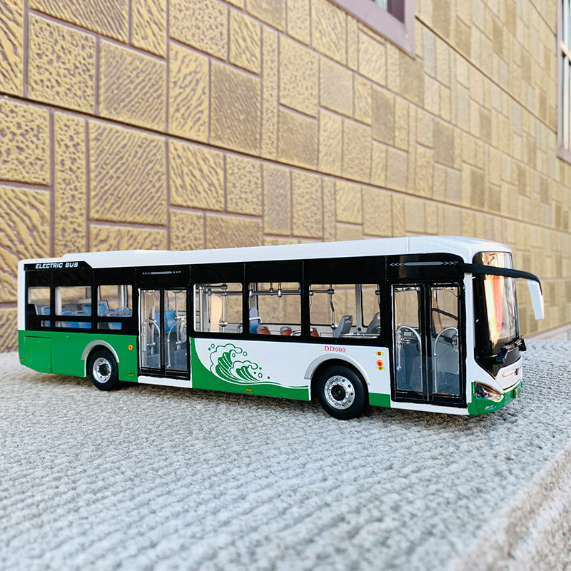 原厂中通新一代电动城市青岛巴士lck6126evgra1公交车模型车模