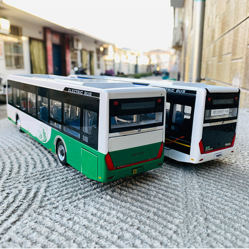 原厂中通新一代电动城市青岛巴士lck6126evgra1公交车模型车模