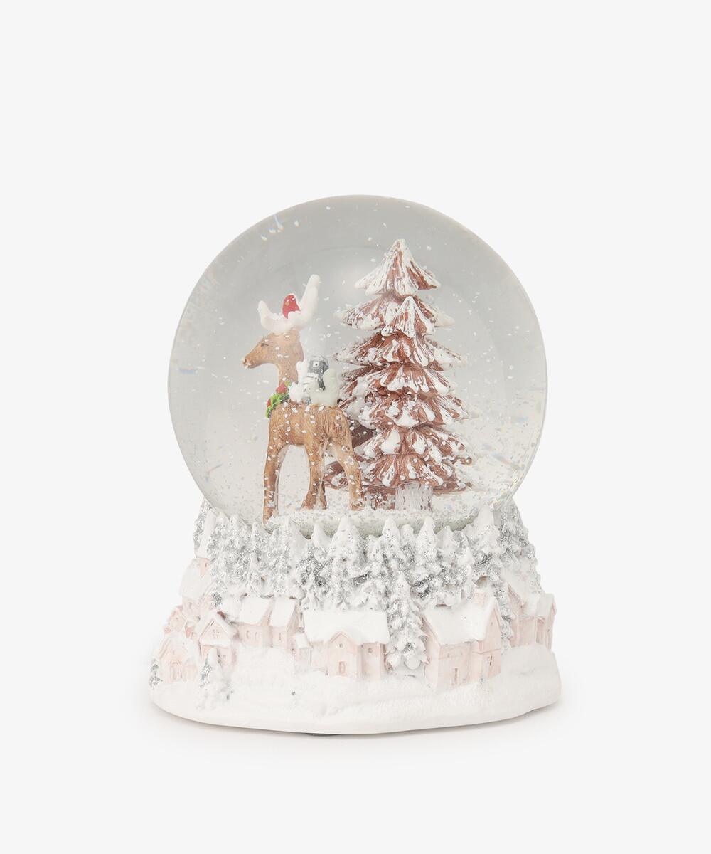 日本代购afternoontea2021圣诞节礼物圣诞雪花玻璃球水晶球