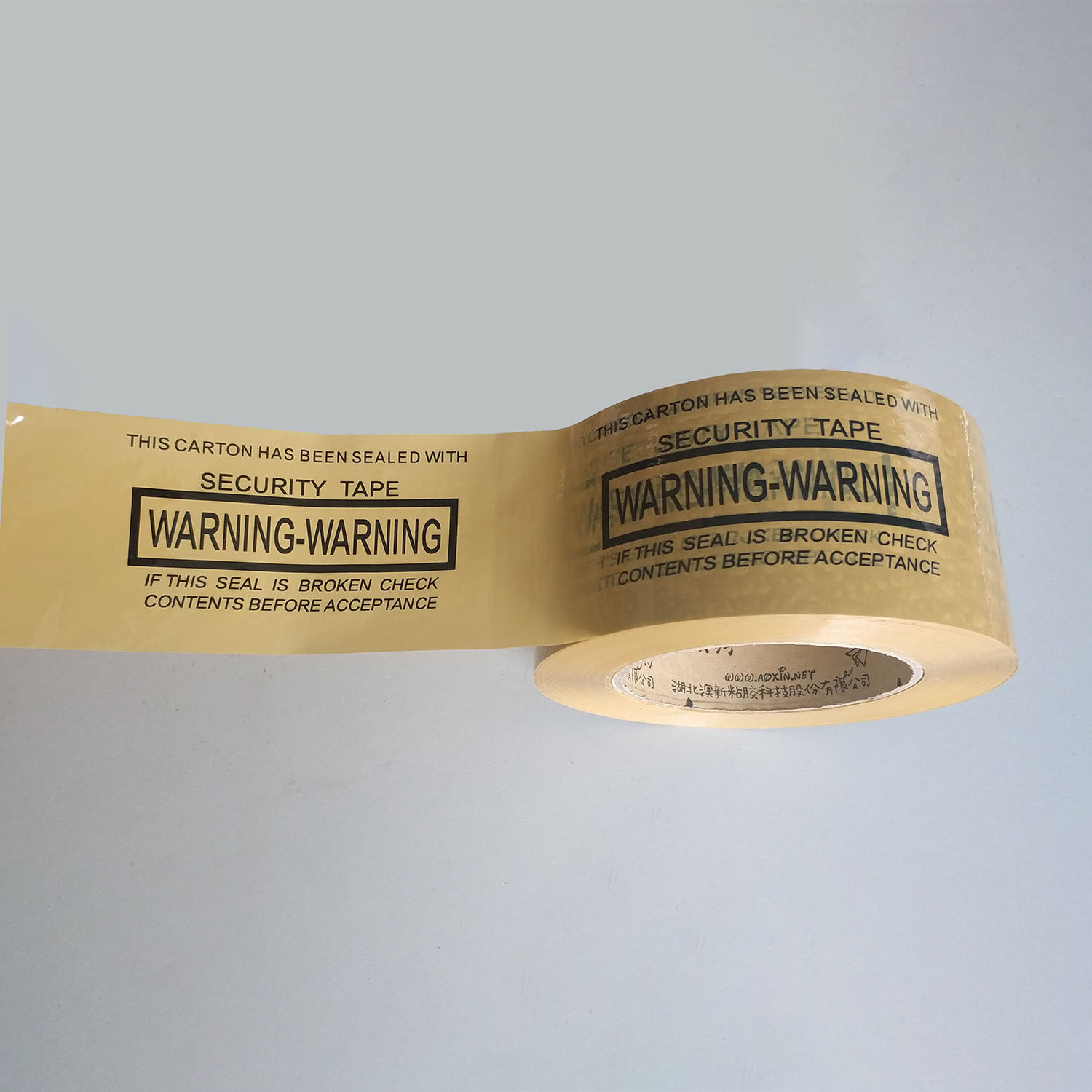 胶带澳新英文warning警示封箱无声个性定制fragile韩文胶带