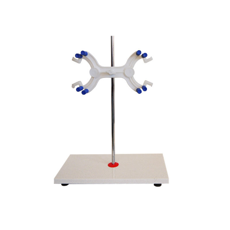 滴定实验室方座台管架大理石台含双向蝴蝶标准全套铁架台