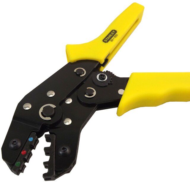 美国史丹利绝缘端子压接0.25-2.5mm84-850压线压线钳