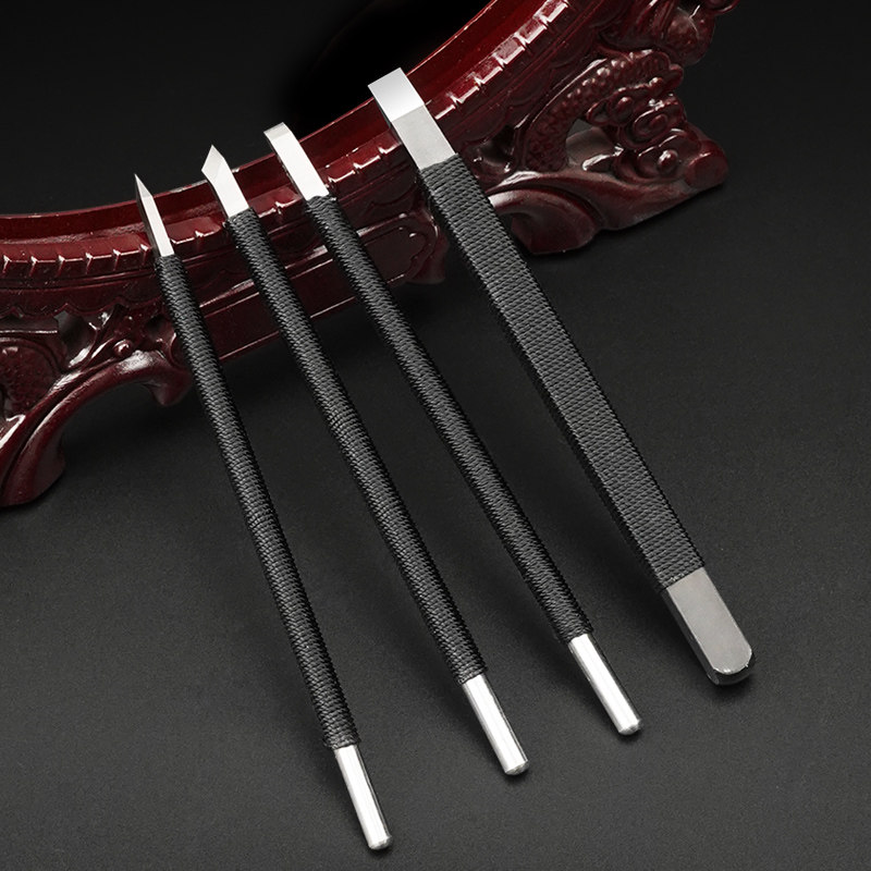 永字刻刀字牌篆刻石材笔刀石刻印章工具套装雕刻刀