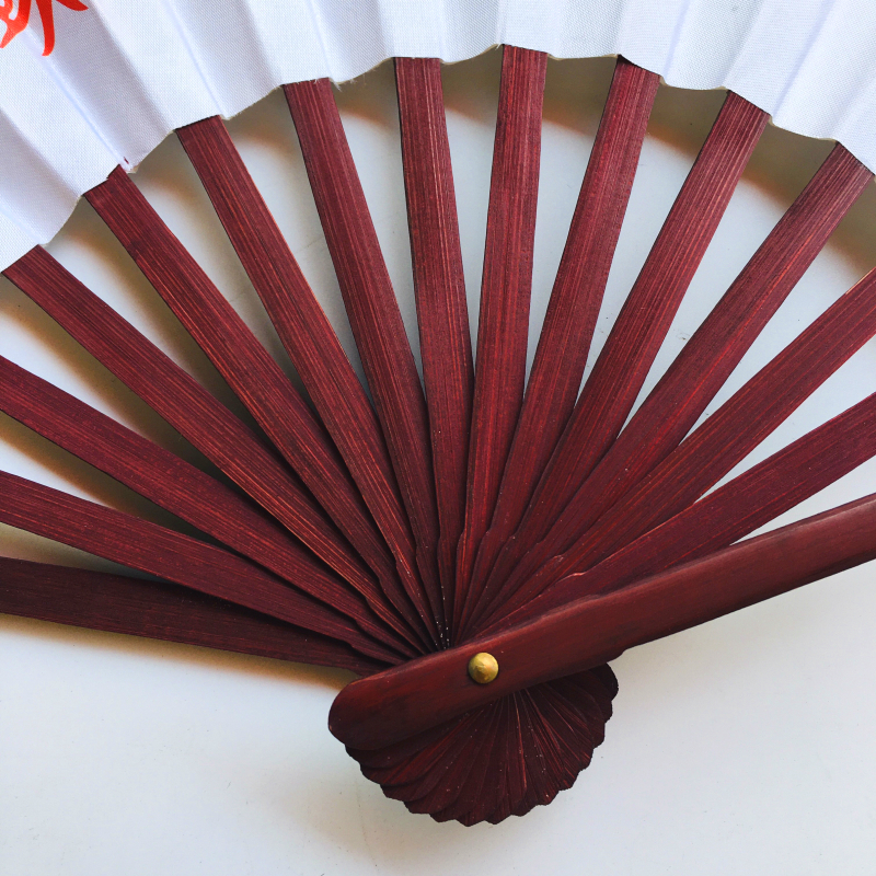 道家用品法器道士法扇绢丝丝布折扇三清扇子道教工艺品