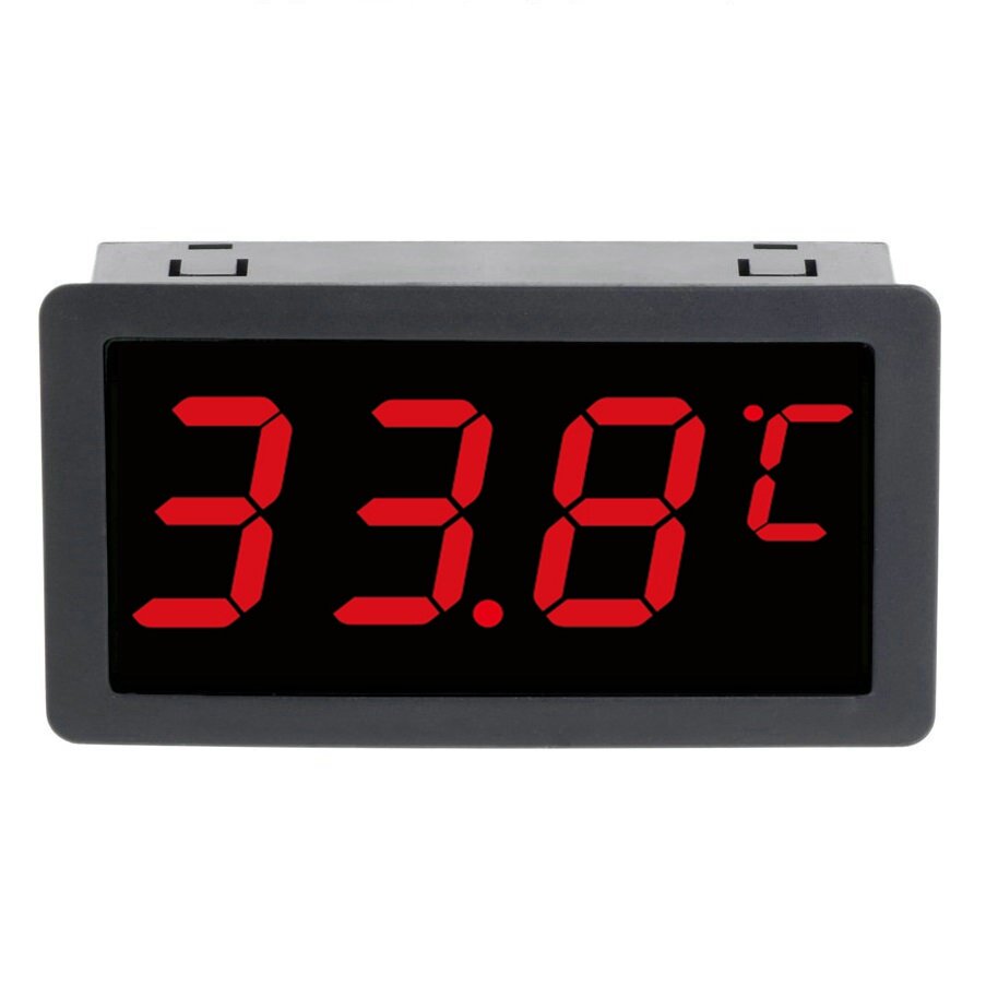rs5135txb直流12-24v大屏幕数显温度表头led电子温度计显示器促销