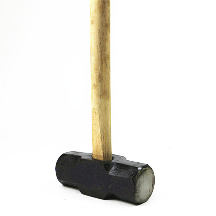重型大锤头木柄八角石工锤大铁锤八角锤榔头大锤 高碳钢实心锤子
