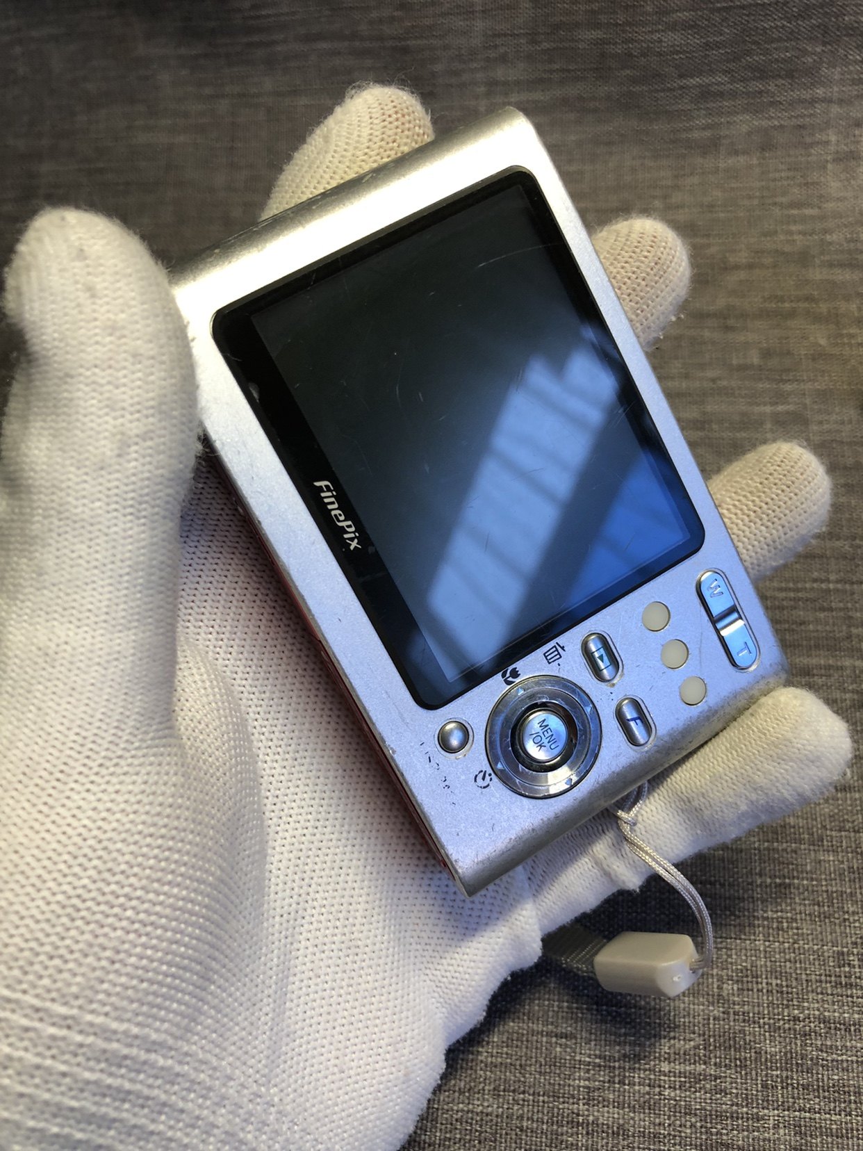 fujifilm富士finepixz1红色涂装superccd胶片感数码相机复古