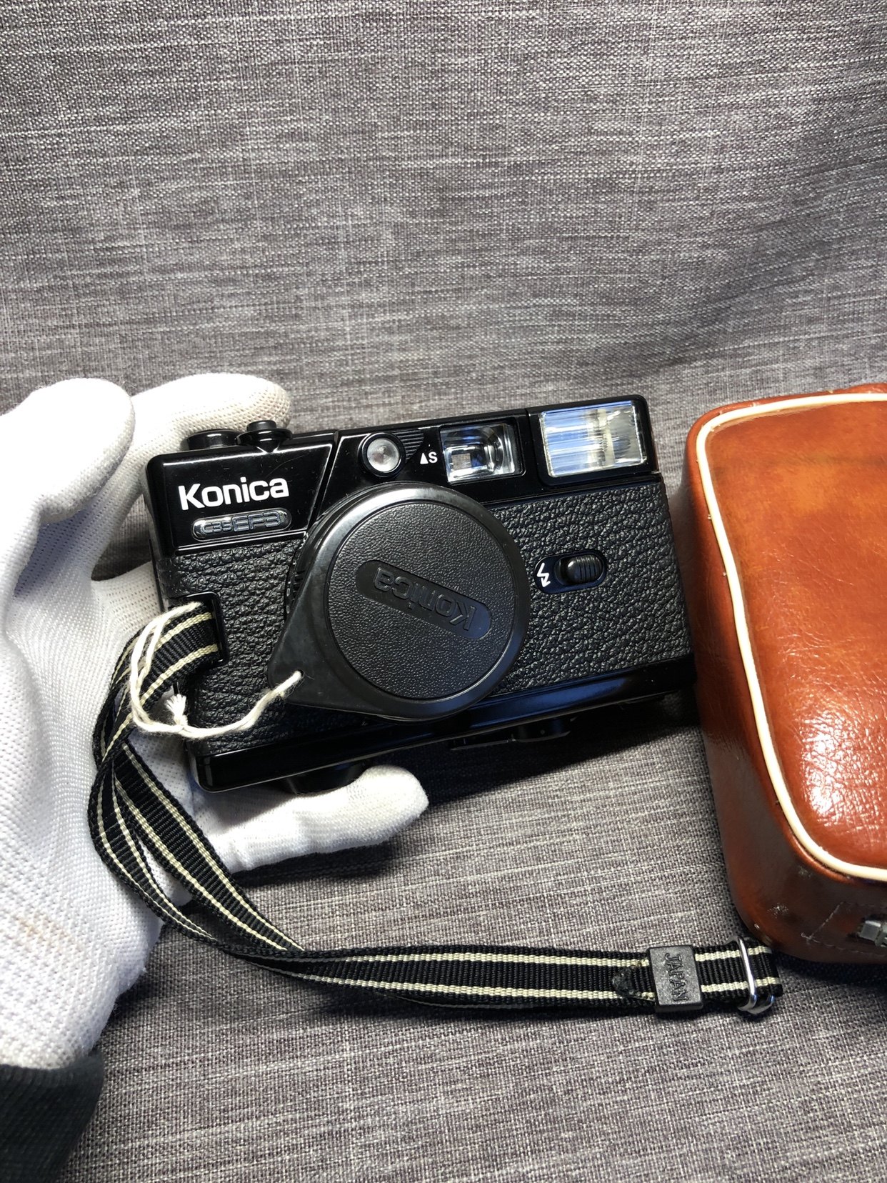 konica柯尼卡c35ef3日产原厂胶卷胶片菲林中古复古旁轴相机