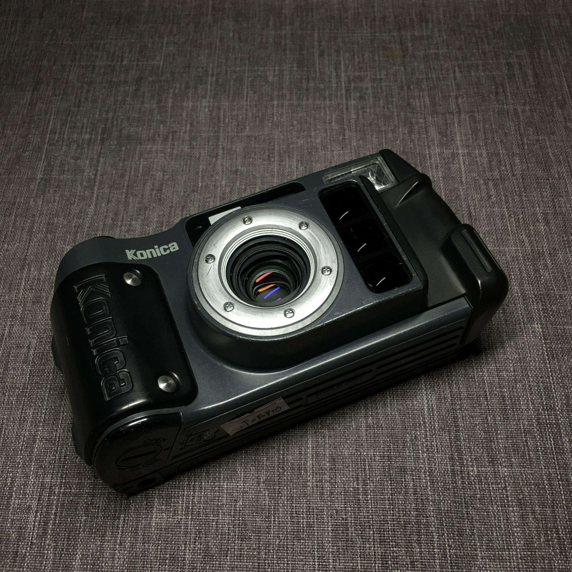 konica深灰色柯尼卡三防机身定焦镜头胶片胶卷旁轴旁轴相机