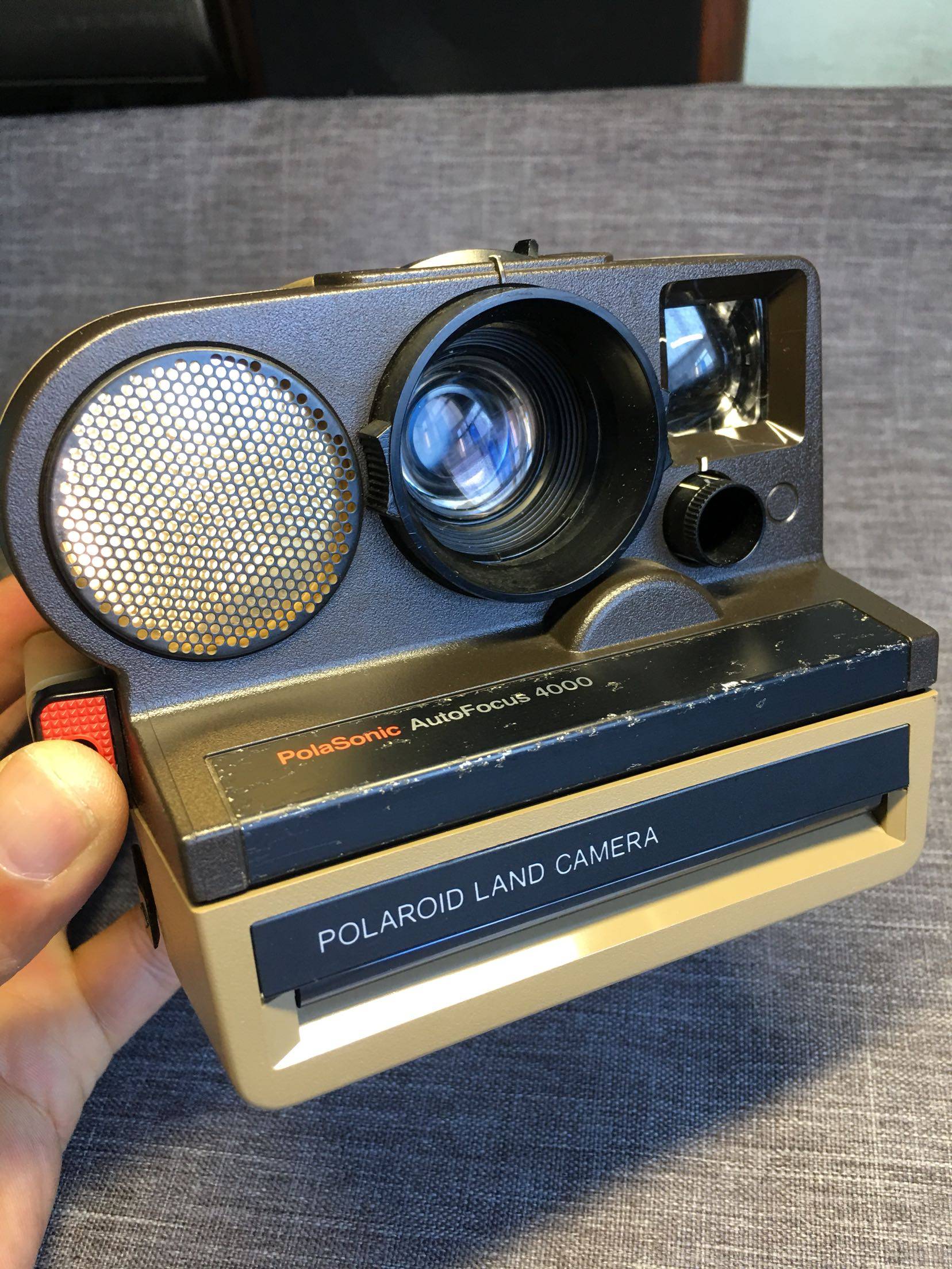 宝丽来polaroidautofocus4000拍立得一次成像胶卷胶片hot一次性相机