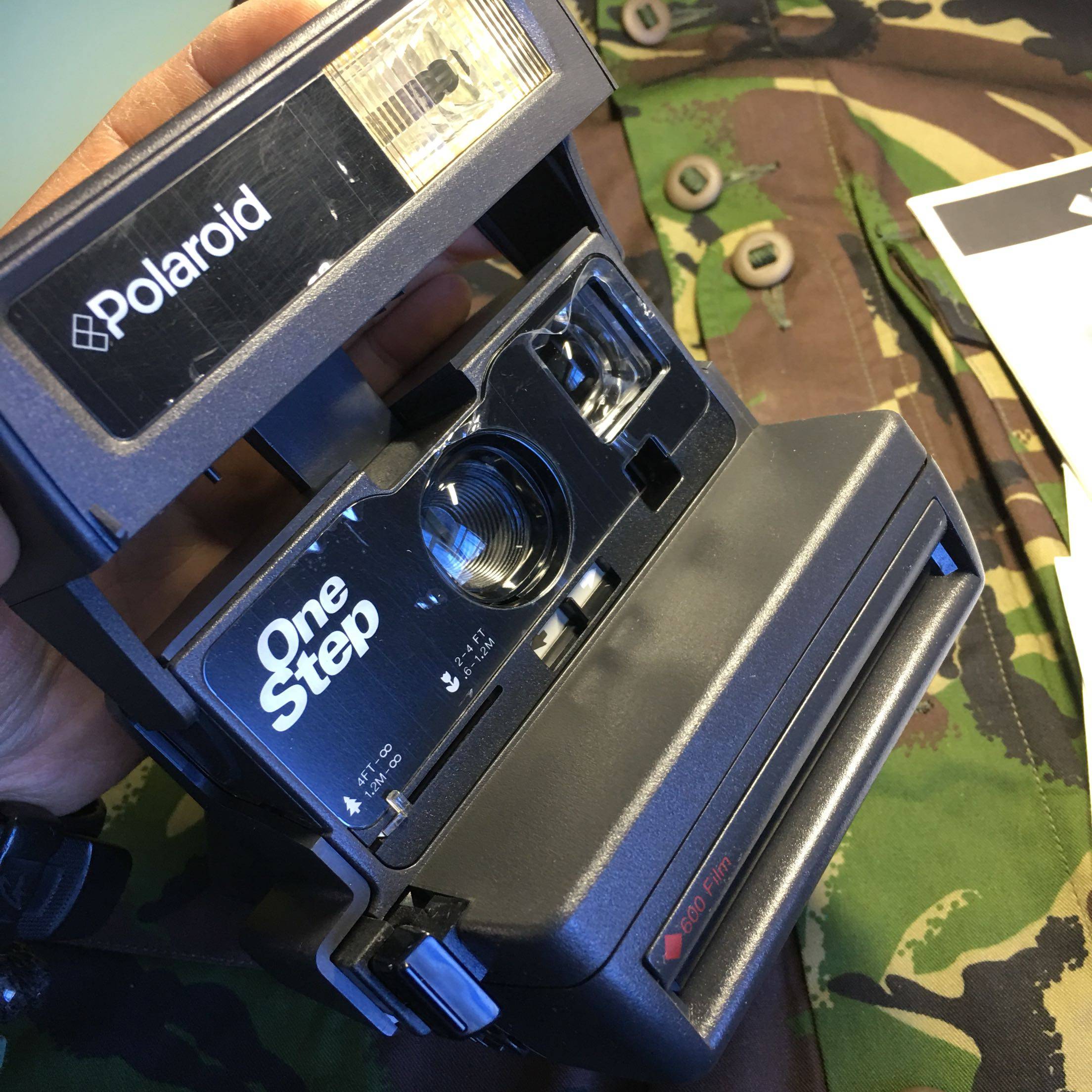 宝丽来onestep全准新机没有使用用的痕迹一次一次成像