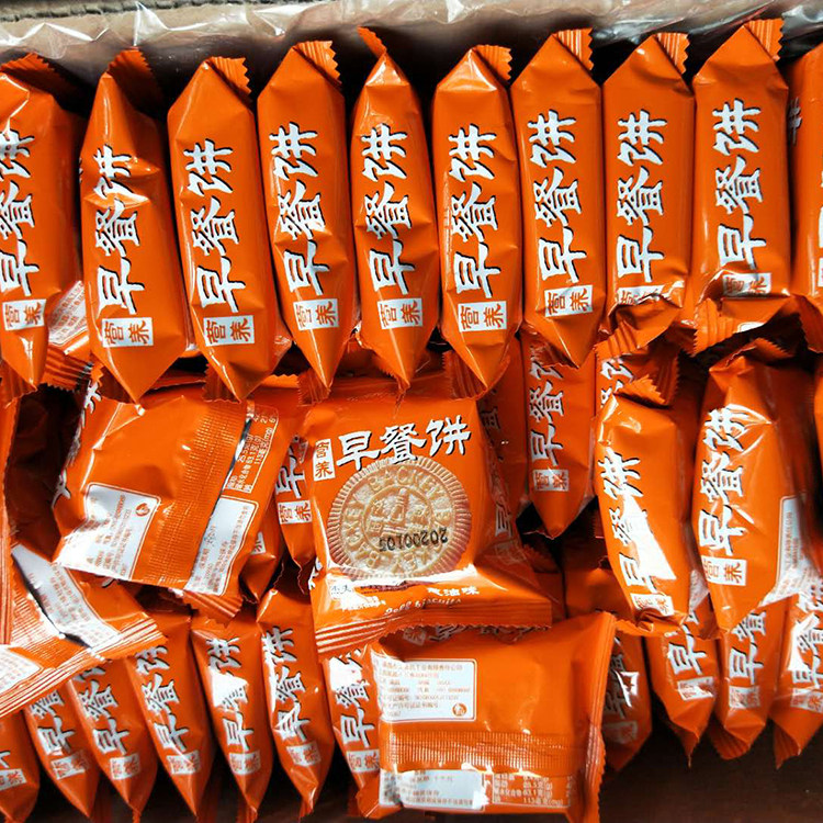 约2斤杰夫早餐饼江西南昌特产饼干休闲零食品小吃牛奶葱油味