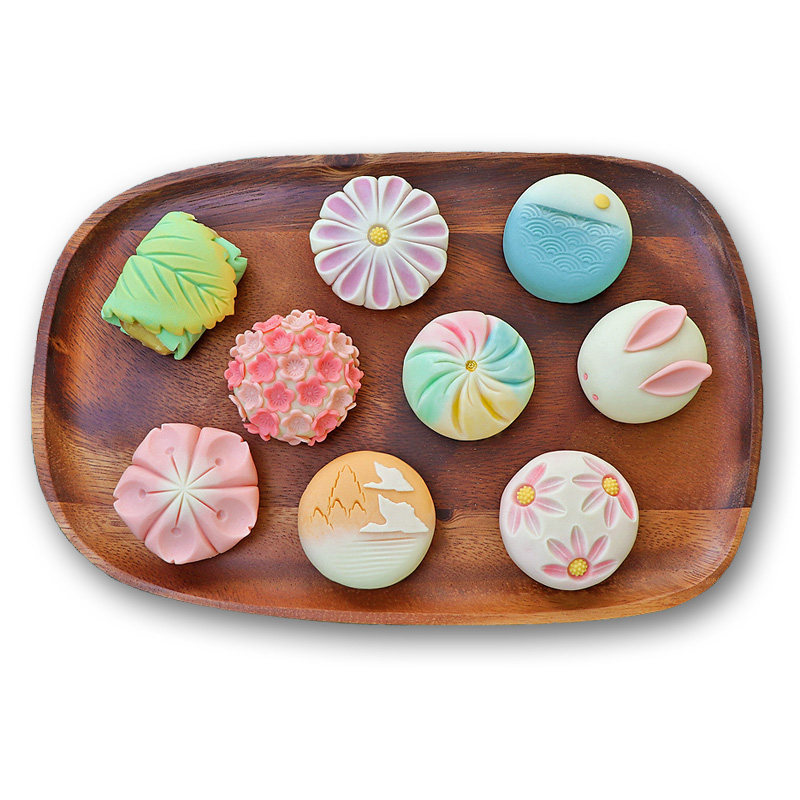 果子日式好吃唐果子健康送礼礼盒手作美食高颜值传统中式糕点