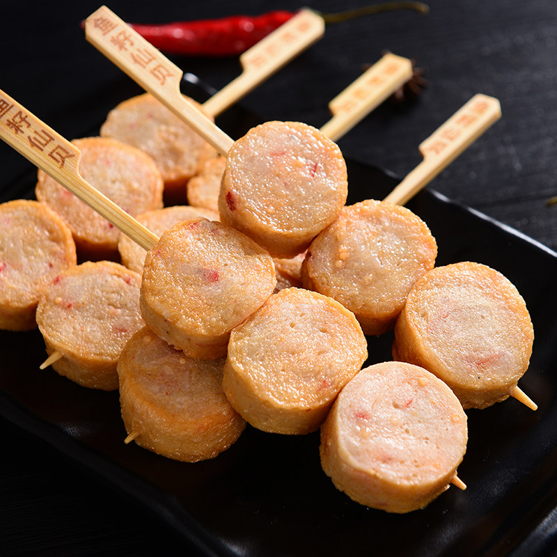 佰腾 关东煮火锅食材 鱼籽仙贝 串串香 鱼丸鱼滑便利店同款10支装