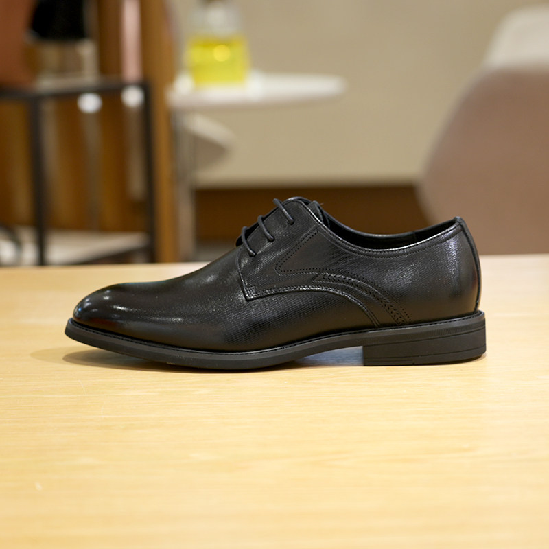harson哈森男鞋2022秋季新款商场同款牛皮商务正装皮鞋