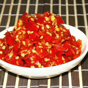 湖南邵阳武冈特产农家自制辣椒酱绿色食品手工手工制其他食品