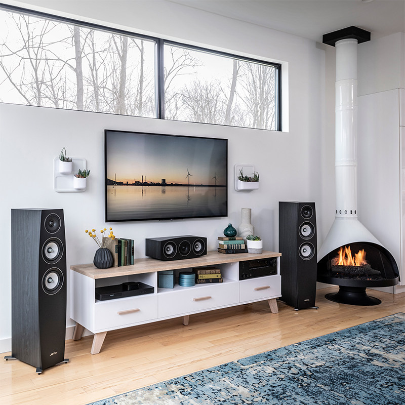 jamo尊宝c95ii家庭影院电视客厅落地前置主音hifi音箱