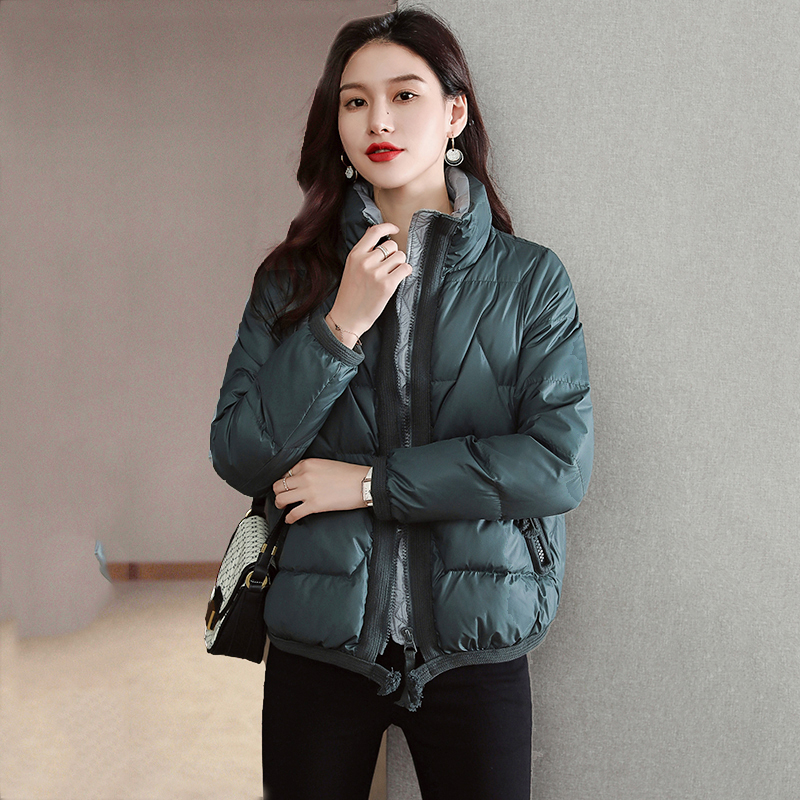 羽绒棉服女短款2021新款冬季外套轻薄韩版宽松棉衣时尚保暖棉袄潮