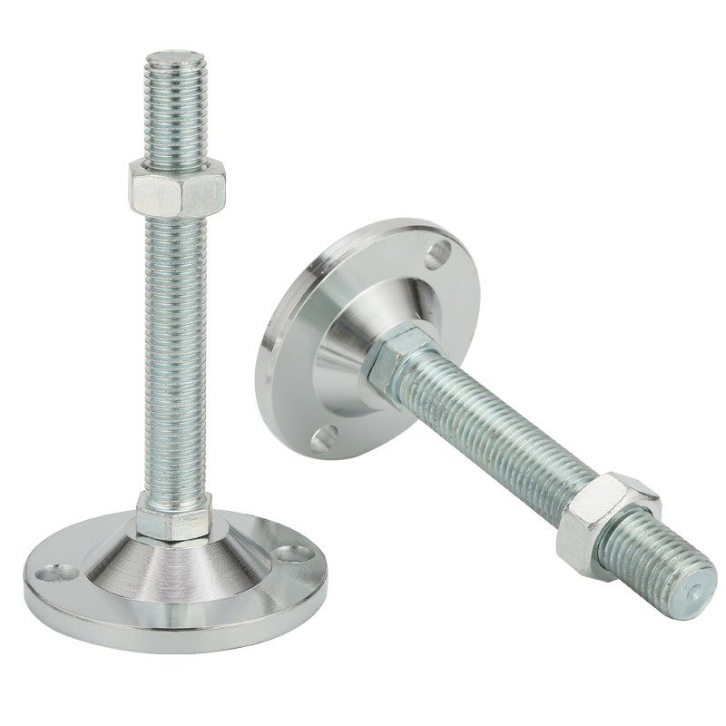 d100重型碳钢调节地脚螺丝脚杯支撑脚机脚盘家具脚垫