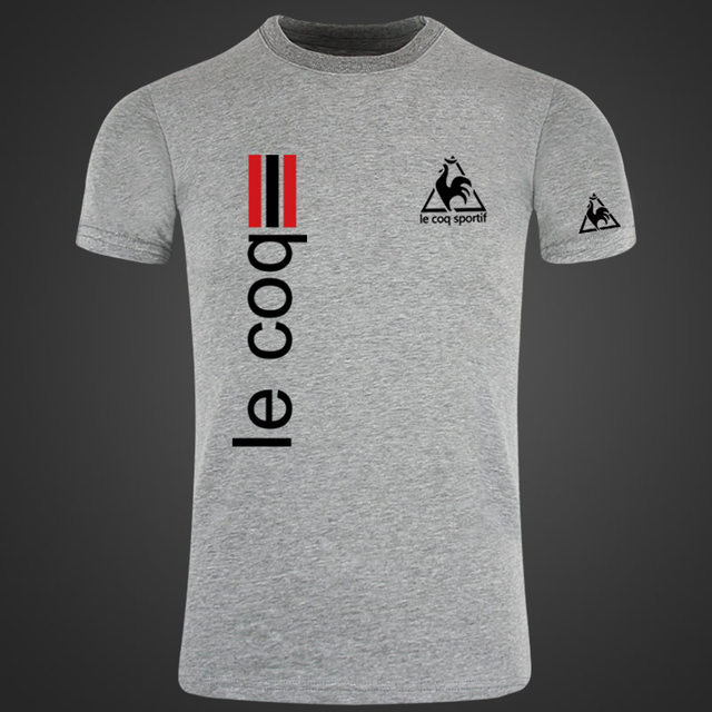 Short-sleeved t-shirt men's trendy brand personality fashion pure cotton loose wild simple half-sleeved shirt French big cock sportswear Short-sleeved t-shirt men's trendy brand personality fashion pure cotton loose wild simple half-sleeved shirt French big cock sportswear