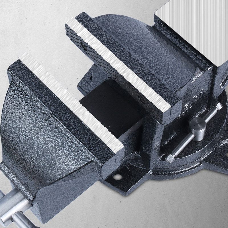 包邮重型台虎钳轻型小台钳工作台可旋转桌虎钳3 4 5 6 8 10 12寸