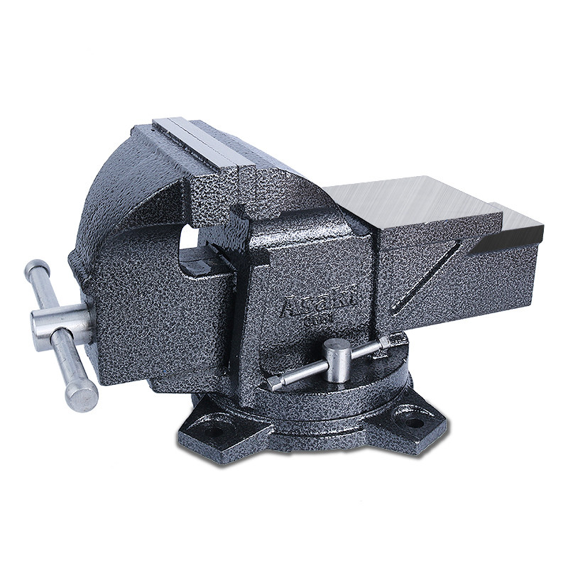 包邮重型台虎钳轻型小台钳工作台可旋转桌虎钳3 4 5 6 8 10 12寸