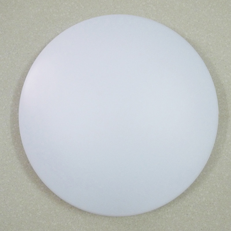 led大号全白圆形简约吸顶灯亚克力客厅卧室房间阳台过道灯饰灯具_爱酷