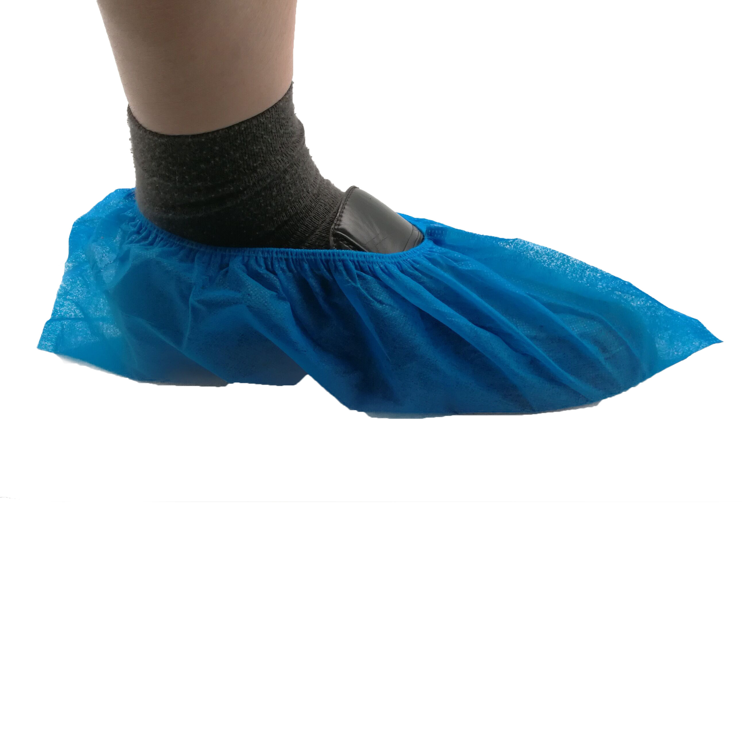 鞋套实验室坚尔美加厚无纺布100只包防尘防尘耗材办公鞋套